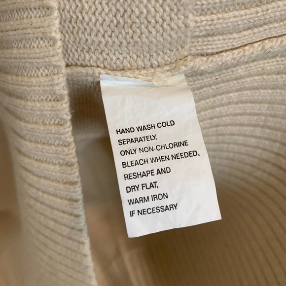 Jeanne Pierre Pullover Long Sleeve Mock Neck Sweater Size Large 100% Cotton - Picture 6 of 15